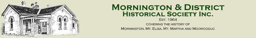 Mornington & District Historical Society